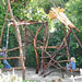 jungle gym from wood