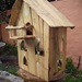 wooden dollhouse